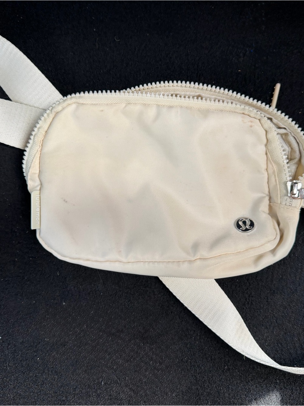 lululemon athletica Cream Belt Bag - Minimal Logo